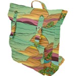 Painting Colors Box Green Buckle Up Backpack