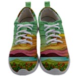 Painting Colors Box Green Mens Athletic Shoes