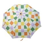 Board Pictures Chess Background Folding Umbrellas