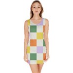 Board Pictures Chess Background Bodycon Dress