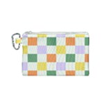 Board Pictures Chess Background Canvas Cosmetic Bag (Small)
