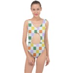 Board Pictures Chess Background Center Cut Out Swimsuit