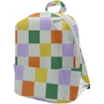 Board Pictures Chess Background Zip Up Backpack