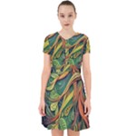 Outdoors Night Setting Scene Forest Woods Light Moonlight Nature Wilderness Leaves Branches Abstract Adorable in Chiffon Dress