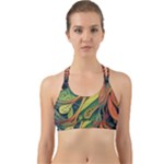 Outdoors Night Setting Scene Forest Woods Light Moonlight Nature Wilderness Leaves Branches Abstract Back Web Sports Bra