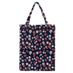 Flowers Pattern Floral Antique Floral Nature Flower Graphic Classic Tote Bag