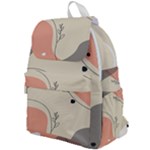 Pattern Line Art Texture Minimalist Design Top Flap Backpack