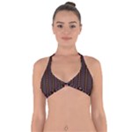 Beautiful Digital Graphic Unique Style Standout Graphic Halter Neck Bikini Top