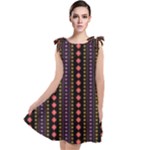 Beautiful Digital Graphic Unique Style Standout Graphic Tie Up Tunic Dress