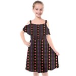 Beautiful Digital Graphic Unique Style Standout Graphic Kids  Cut Out Shoulders Chiffon Dress