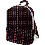 Beautiful Digital Graphic Unique Style Standout Graphic Zip Up Backpack