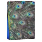 Peacock Bird Feathers Pheasant Nature Animal Texture Pattern Playing Cards Single Design (Rectangle) with Custom Box