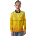 Colorful Rainbow Pattern Digital Art Abstract Minimalist Minimalism Kids  Long Sleeve Shirt