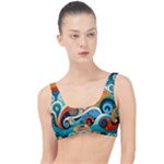 Waves Ocean Sea Abstract Whimsical Abstract Art Pattern Abstract Pattern Nature Water Seascape The Little Details Bikini Top