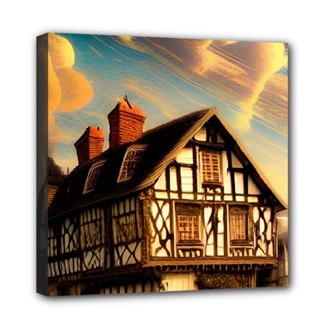 Village House Cottage Medieval Timber Tudor Split