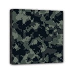 Camouflage, Pattern, Abstract, Background, Texture, Army Mini Canvas 6  x 6  (Stretched)