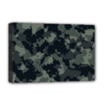 Camouflage, Pattern, Abstract, Background, Texture, Army Deluxe Canvas 18  x 12  (Stretched)