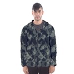 Camouflage, Pattern, Abstract, Background, Texture, Army Men s Hooded Windbreaker