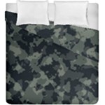 Camouflage, Pattern, Abstract, Background, Texture, Army Duvet Cover Double Side (King Size)