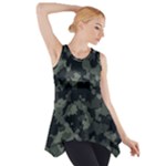 Camouflage, Pattern, Abstract, Background, Texture, Army Side Drop Tank Tunic