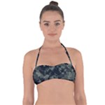 Camouflage, Pattern, Abstract, Background, Texture, Army Tie Back Bikini Top