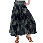 Camouflage, Pattern, Abstract, Background, Texture, Army Women s Satin Palazzo Pants