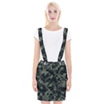 Camouflage, Pattern, Abstract, Background, Texture, Army Braces Suspender Skirt