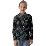 Camouflage, Pattern, Abstract, Background, Texture, Army Kids  Long Sleeve Shirt