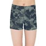 Camouflage, Pattern, Abstract, Background, Texture, Army Kids  Sports Shorts