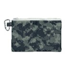 Camouflage, Pattern, Abstract, Background, Texture, Army Canvas Cosmetic Bag (Medium)