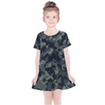 Camouflage, Pattern, Abstract, Background, Texture, Army Kids  Simple Cotton Dress