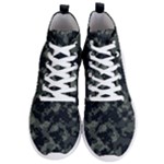 Camouflage, Pattern, Abstract, Background, Texture, Army Men s Lightweight High Top Sneakers