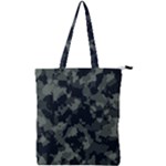 Camouflage, Pattern, Abstract, Background, Texture, Army Double Zip Up Tote Bag