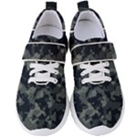 Camouflage, Pattern, Abstract, Background, Texture, Army Women s Velcro Strap Shoes