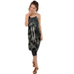 Camouflage, Pattern, Abstract, Background, Texture, Army Waist Tie Cover Up Chiffon Dress