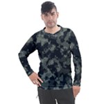 Camouflage, Pattern, Abstract, Background, Texture, Army Men s Pique Long Sleeve T-Shirt