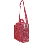 Chinese Hieroglyphs Patterns, Chinese Ornaments, Red Chinese Crossbody Day Bag