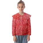 Chinese Hieroglyphs Patterns, Chinese Ornaments, Red Chinese Kids  Peter Pan Collar Blouse
