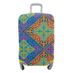 Colorful Floral Ornament, Floral Patterns Luggage Cover (Small)