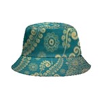 European Pattern, Blue, Desenho, Retro, Style Inside Out Bucket Hat