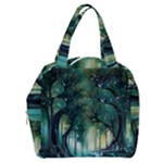 Trees Forest Mystical Forest Background Landscape Nature Boxy Hand Bag