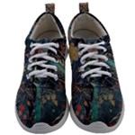 Flowers Trees Forest Mystical Forest Nature Junk Journal Scrapbooking Background Landscape Mens Athletic Shoes