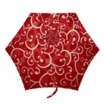 Patterns, Corazones, Texture, Red, Mini Folding Umbrellas