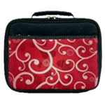 Patterns, Corazones, Texture, Red, Lunch Bag