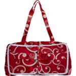 Patterns, Corazones, Texture, Red, Multi Function Bag