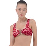 Patterns, Corazones, Texture, Red, Ring Detail Bikini Top