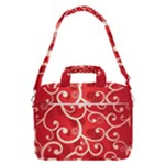 Patterns, Corazones, Texture, Red, MacBook Pro 15  Shoulder Laptop Bag