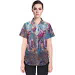 Straight Blend Module I Liquify 19-3 Color Edit Women s Short Sleeve Shirt
