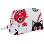 Cat Little Ball Animal Wristlet Pouch Bag (Large)