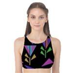 Abstract Pattern Flora Flower Tank Bikini Top